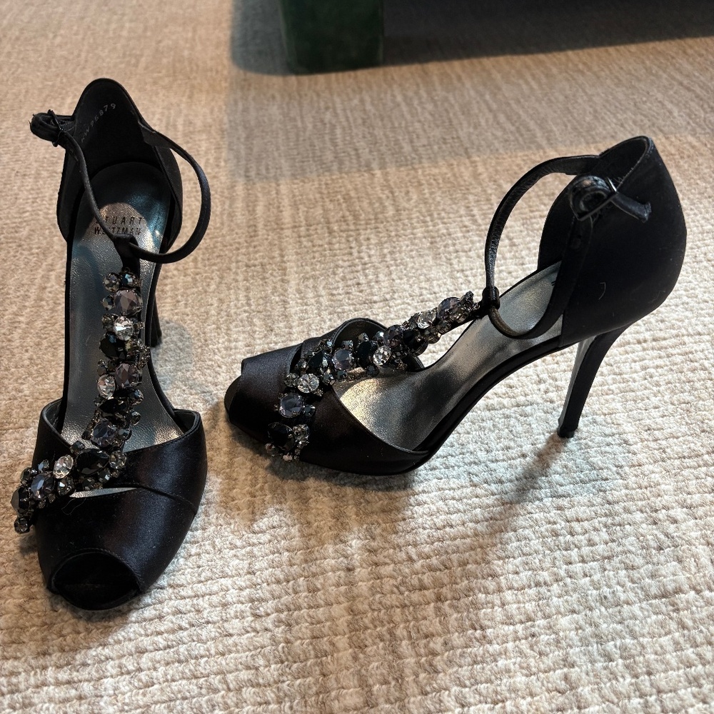 Stuart Weitzman Special Open Toe Heels - image 2